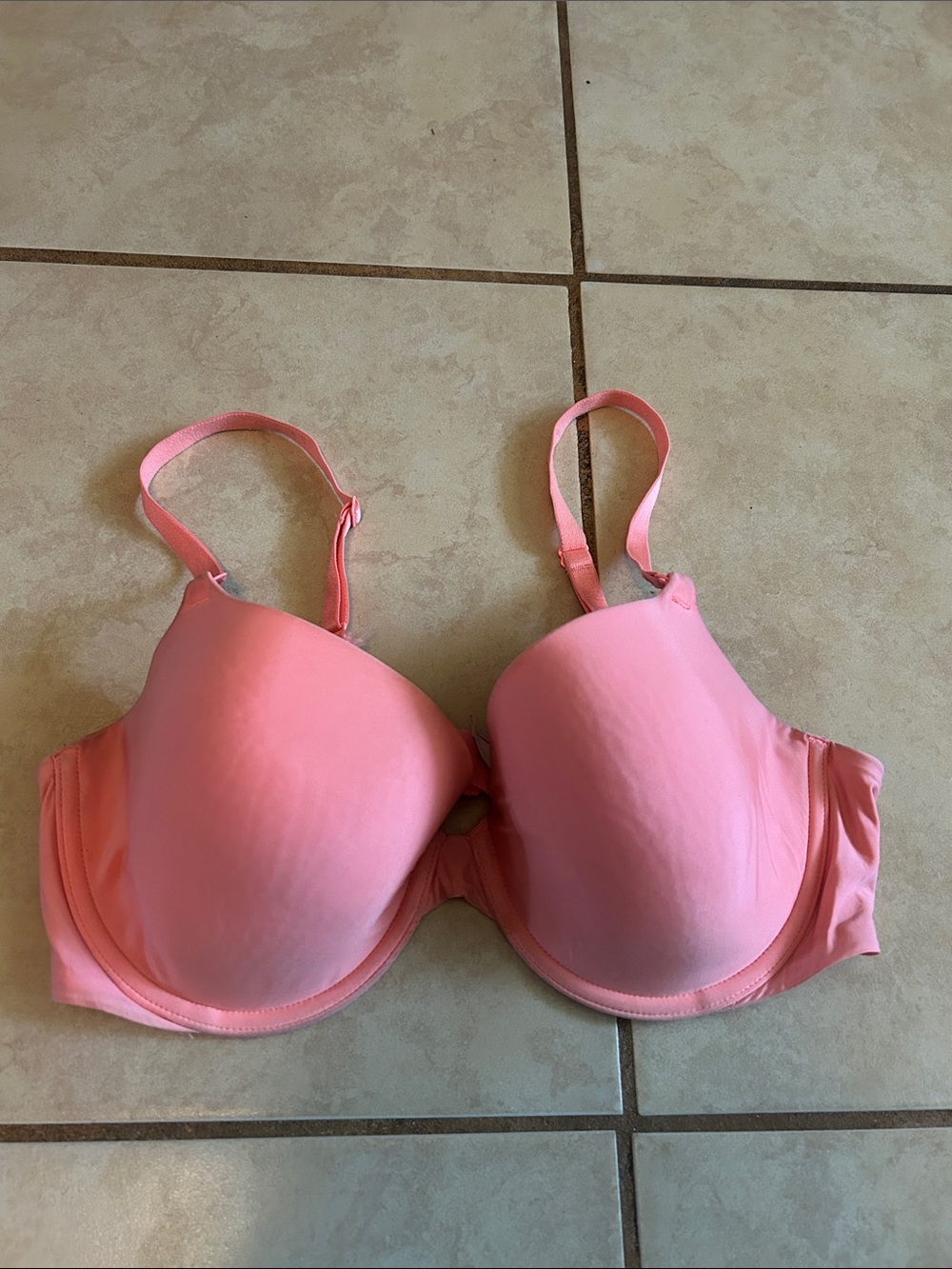 Victoria's Secret Smooth Coral Pink T-Shirt Bra